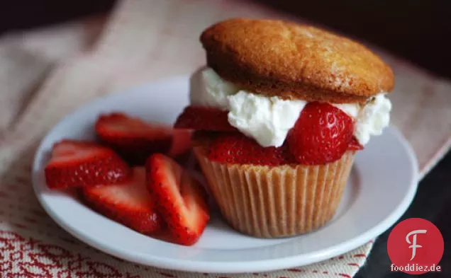 Erdbeer Shortcake Cupcakes