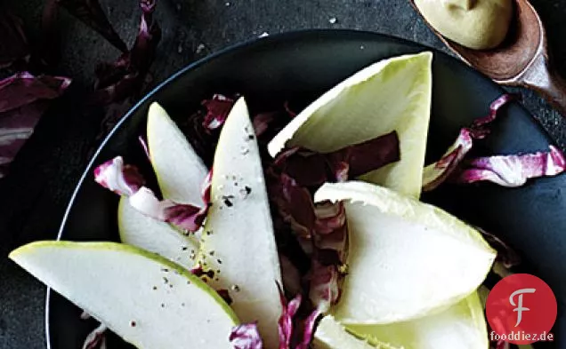 Birnen-und Winter-Salat