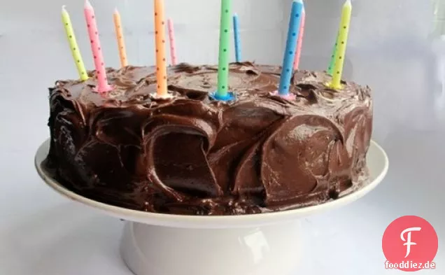 Schokolade Geburtstag Schicht Kuchen