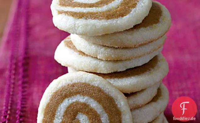 Ingwer-Zitronen-Pinwheel-Kekse