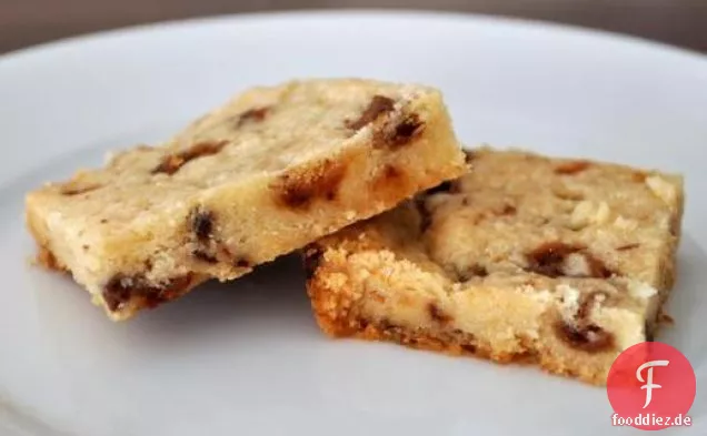 Tweed Kuchen (Shortbread Mit Schokolade bedeckt Toffee)