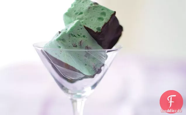 Crème De Menthe-Marshmallows