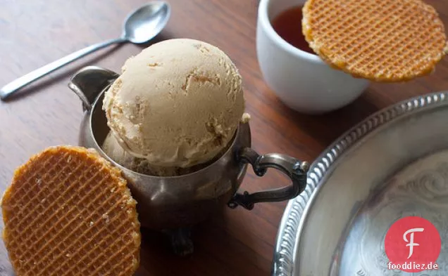 Speculoos-Stroopwafel Eis