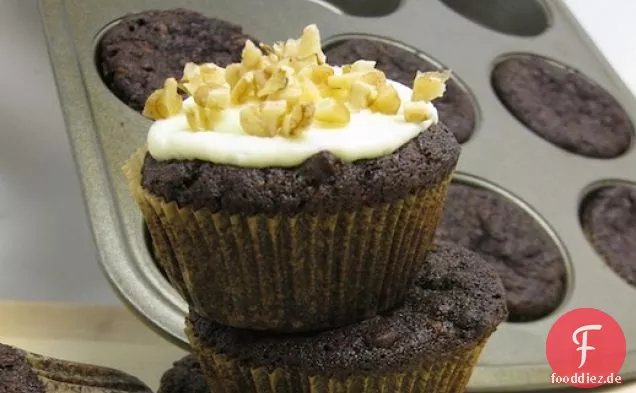 Chocolate Zucchini Cupcakes