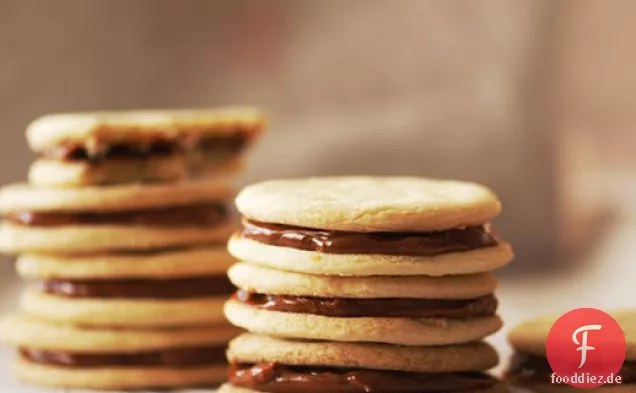 Alfajores (Dulce de Leche Sandwich Cookies)