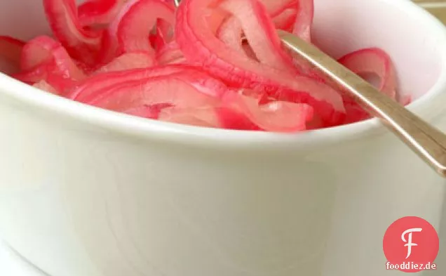 Süß-saure rote Zwiebeln