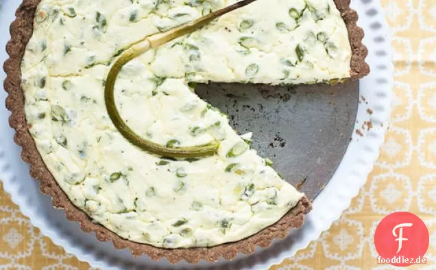 Der schärfere Flüsterer: Knoblauch Scape Tart