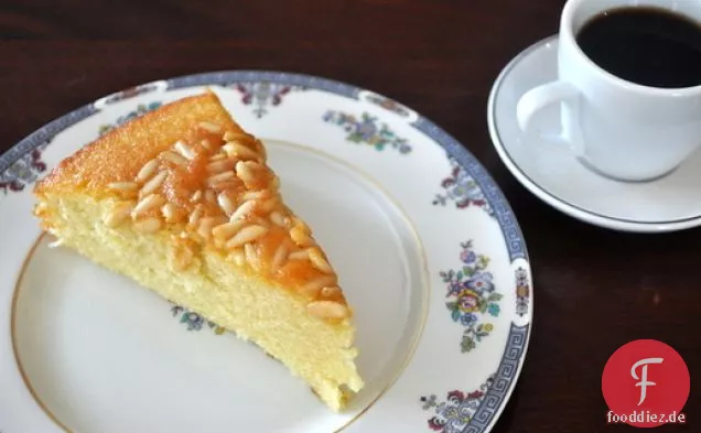 Mandelkuchen mit Pignolis