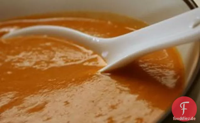 Cremige Rübe mit Paprikasuppe