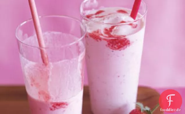 Erdbeer-Milch-Shakes