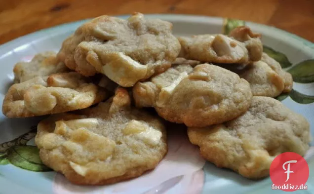 Weiße Schokolade Macadamia Cookies