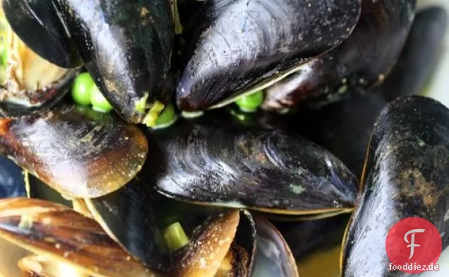 Die Geheime Zutat (Curry): Bombay Muscheln mit Erbsen