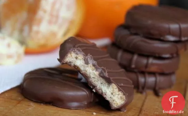 Gluten-Frei Dienstag: No-Bake Chocolate Orange Cookies