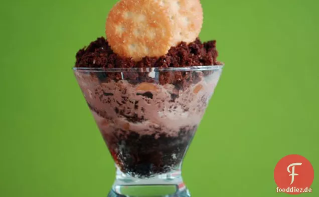 Schokolade-PB-Ritz Cupcake Parfaits