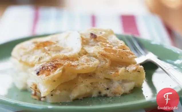 Kartoffel-Gorgonzola-Gratin