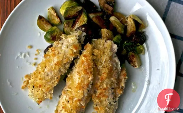 Abendessen heute Abend: Parmesan-Hähnchen-Tender
