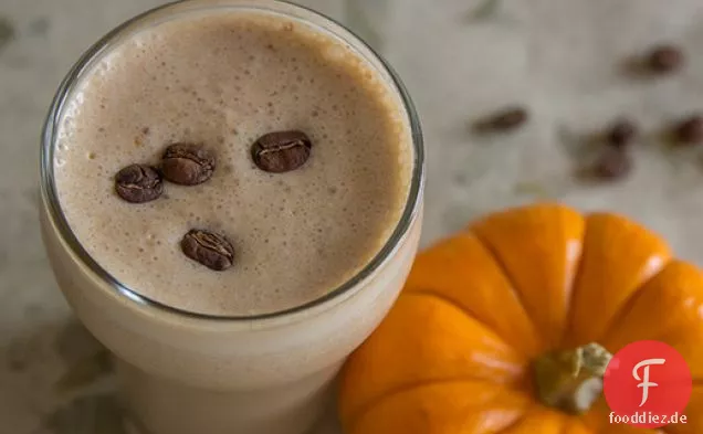 Kürbis-Kaffee-Milchshake