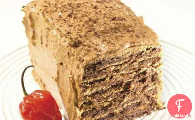 Ernsthafte Hitze: Schokoladen-Chile Icebox Kuchen