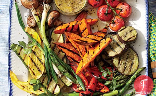 Grilled Summer Vegetable Platter