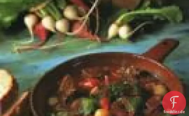 Rindereintopf mit Rüben (Beef Bourguignonne)