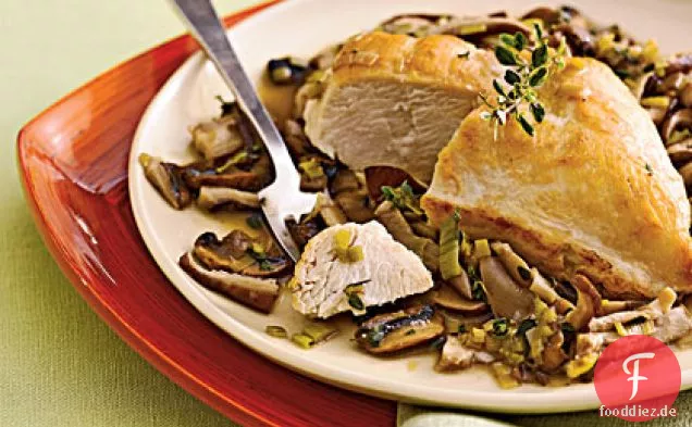 Hähnchen-Pilz-Frikassee