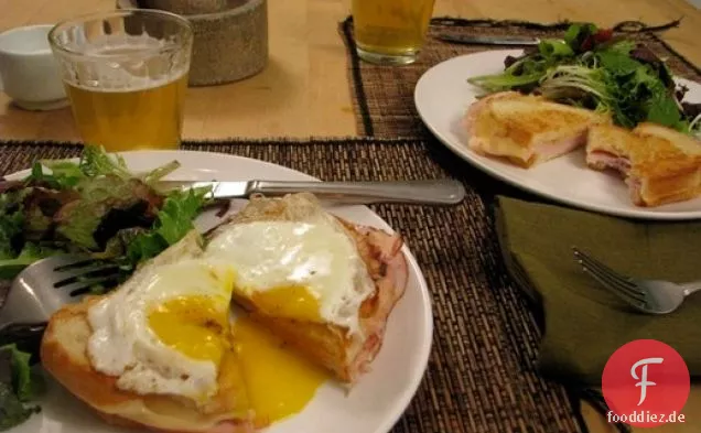 Sonntagsbrunch: Croque-Monsieur & Madame