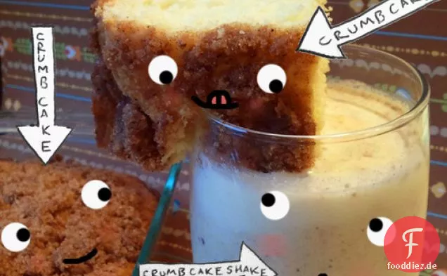 Cakespy: Crumb Kuchen schütteln