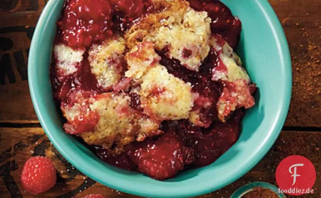 Einfache Beere Skillet Cobbler