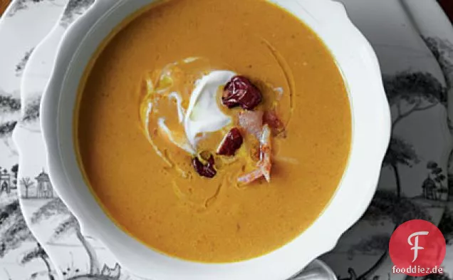 Creme der Kastaniensuppe