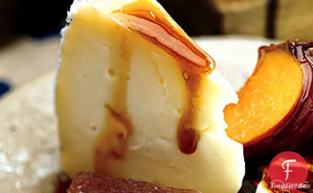 Torta Del Casar mit Sherry Sirup