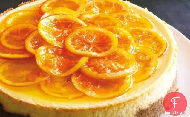 Kochen Sie das Buch: Karamellisierter Orangenkäsekuchen