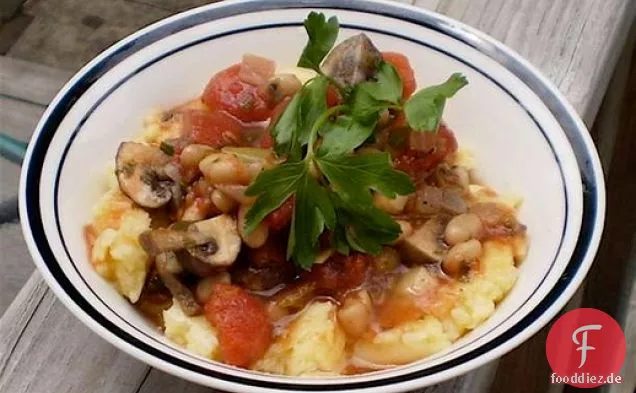 Gesund & lecker: Weiße Bohnen und Pilzragout
