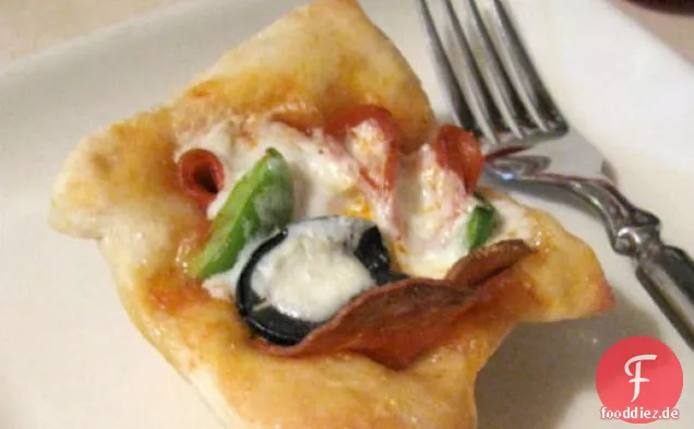 Muffin Zinn Pizza Tassen