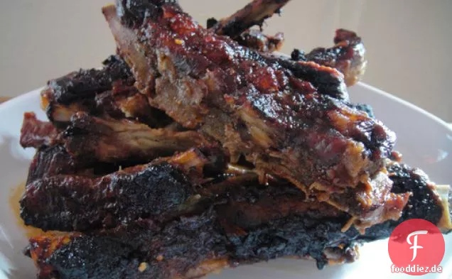 Kochen Sie das Buch: Smoky Oven-Roasted Spareribs