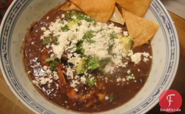 Kochen, das Buch: Rick Bayless ' s Black-Bean-Suppe