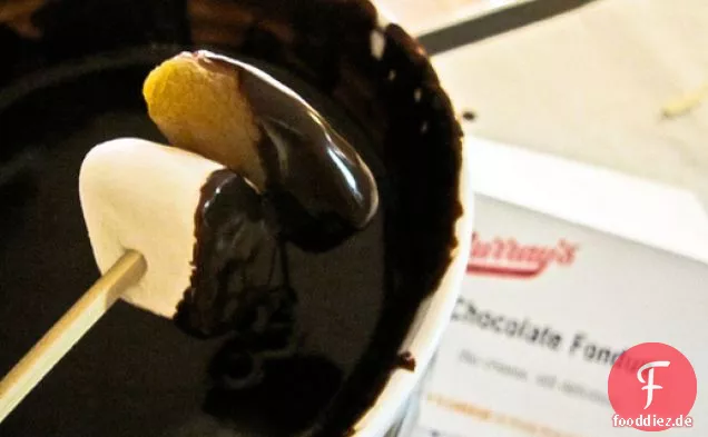 Einfaches Schokoladenfondue