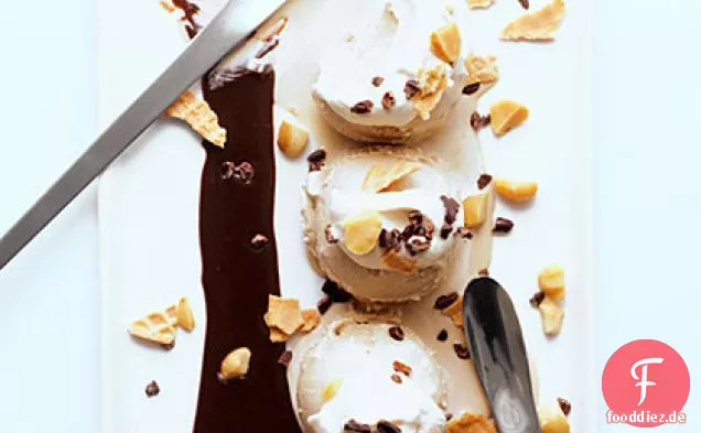 Kaffee Schokolade Crunch Fantasia Eisbecher