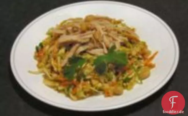 Fleisch Lite: Thai Krautsalat mit Huhn