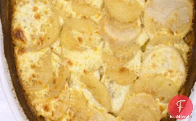 Kartoffel-und-Rübe-Gratin