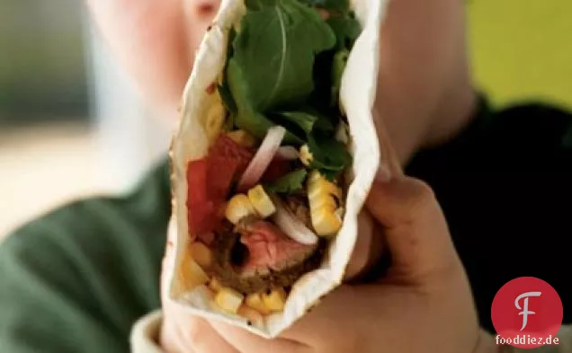 Gegrilltes Steak Weiche Tacos