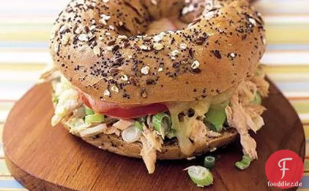 Gesät Bagel Thunfisch schmelzen