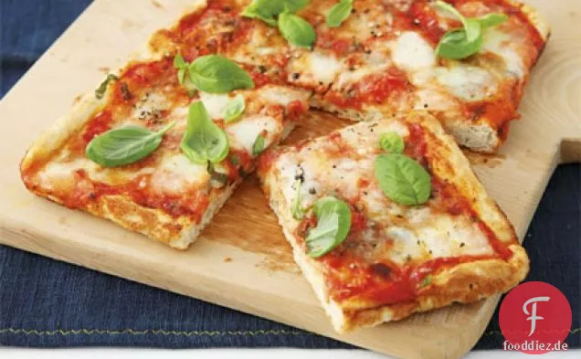 Sehr einfache Margherita pizza