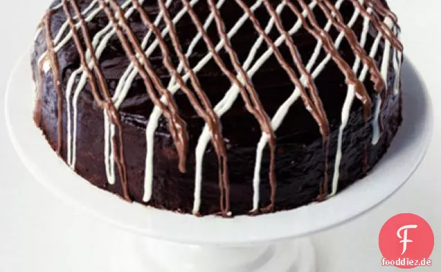 Schokolade drizzle & Trüffel Torte
