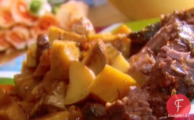 Slow Cooker Rindfleisch mit Wurzelgemüse