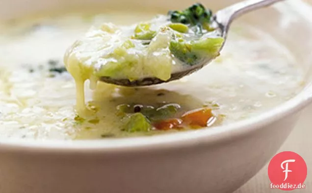 Gruyère & Gemüsesuppe