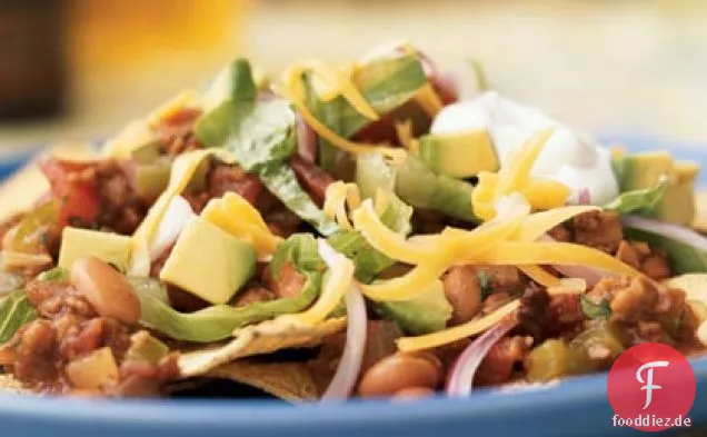 Vegetarische Chipotle Nachos