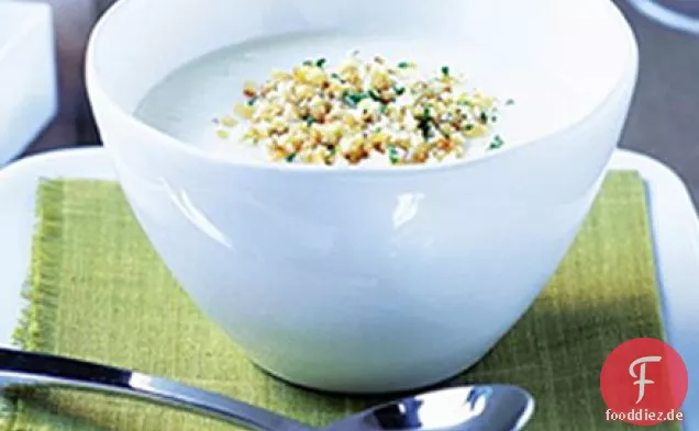 Blumenkohl Polonaise-Suppe