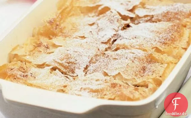 Würziges Huhn Filo Pie