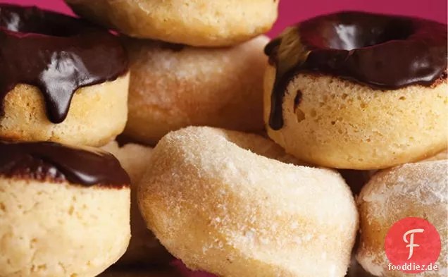 Gebackene Kuchen Donuts