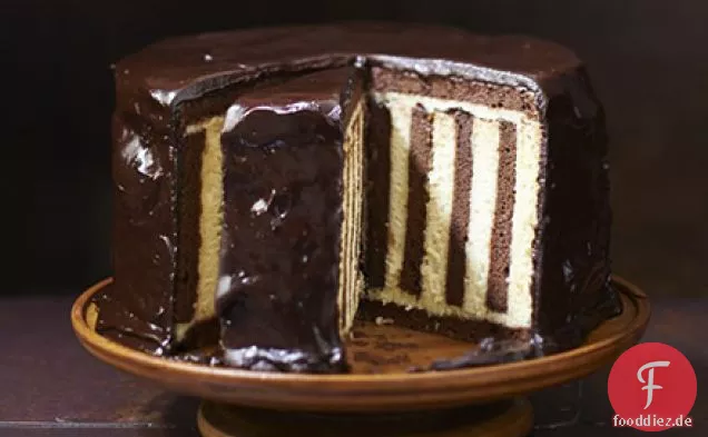 Fudgy Schokoladen & Orangen-Torte